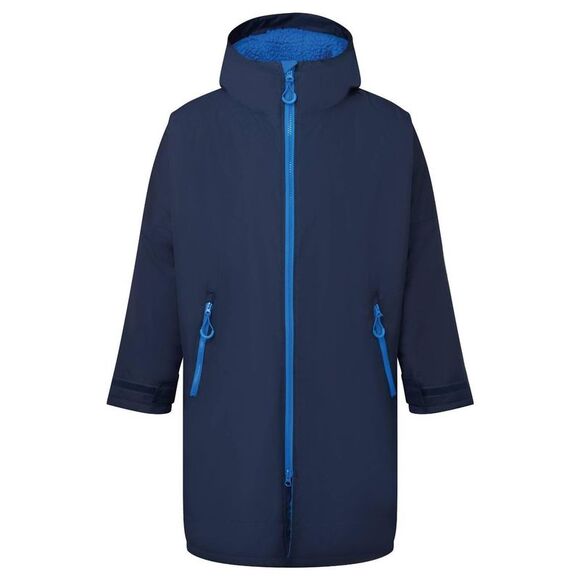 TriDri Unisex Adult Waterproof Changing Robe / Navy/Sapphire